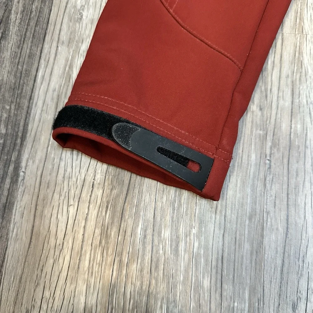 ATG by Wrangler Men's Trail Jacket Size Medium Red Black Trim‎ Zipper